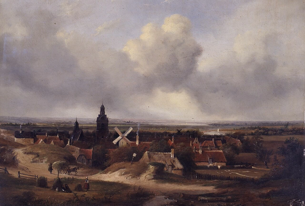 Vista panoramica di una città - Museum of Fine Arts Ghent